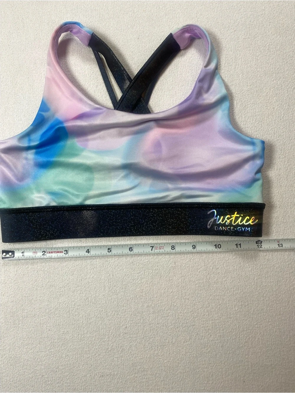 Justice pastel tie